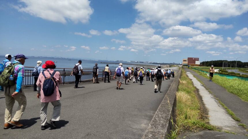 浜辺を歩こう・県レクウオーク(Cリーグ）　2025/10/5(日)